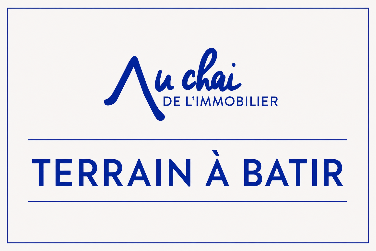 Terrain à bâtir idéalement placé